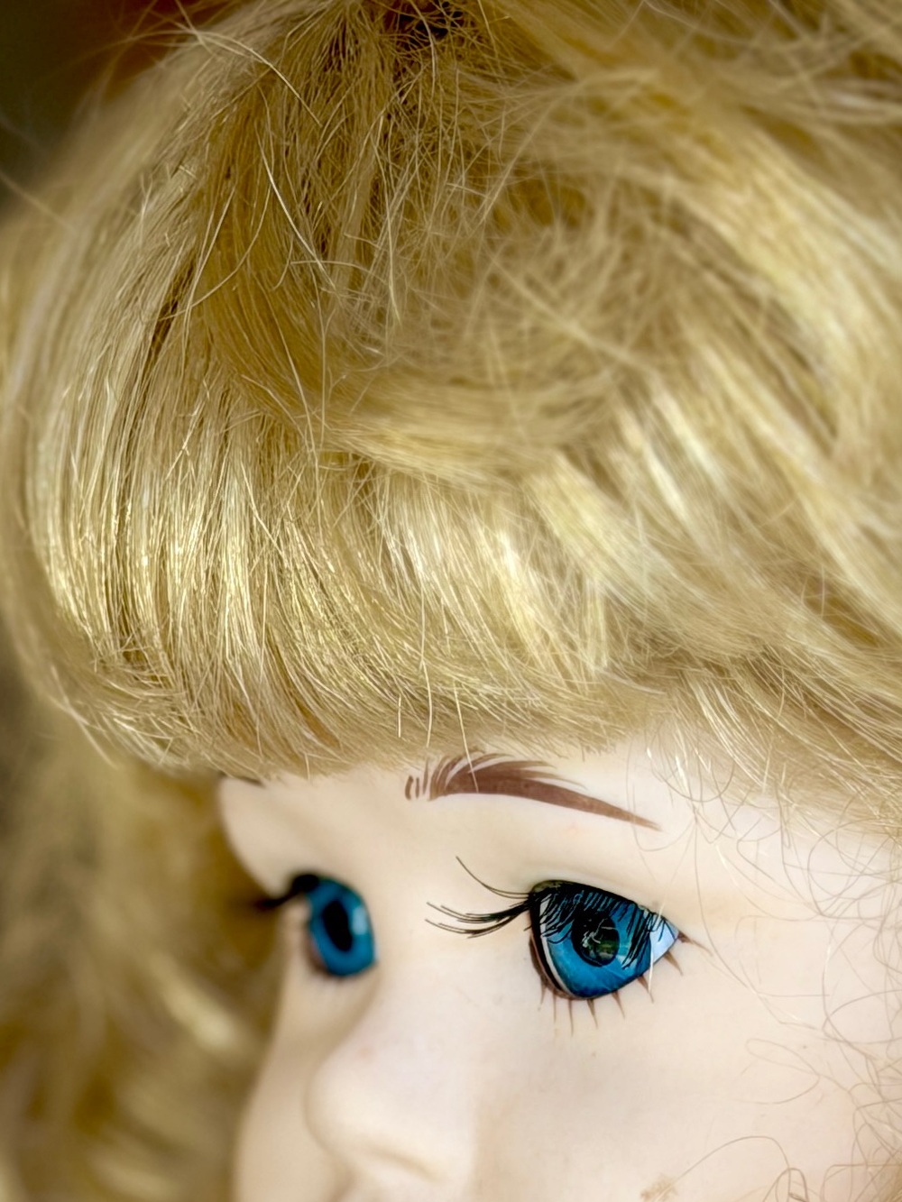 Vtg 1989 Seymour Mann Porcelain Doll Bisque Connoisseur Collection Pink Lace - Picture 5 of 14